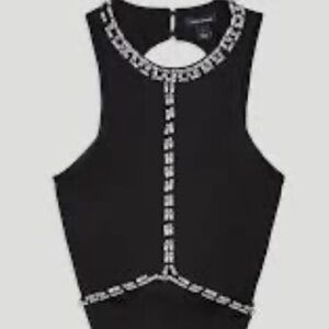 Black embellished bodysuit (One Piece)